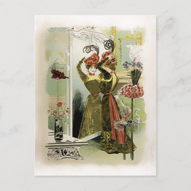 Paris Fashions  ~ Postcard / Invitation / RSVP (Front)