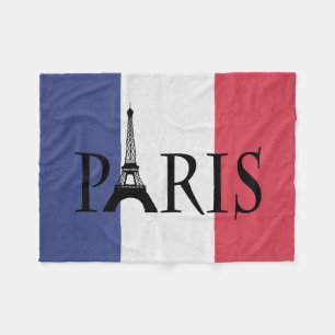 Paris Fleece Blanket