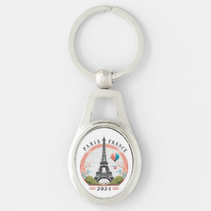 Paris France 2024 Keychains, Eiffel Tower Keychain