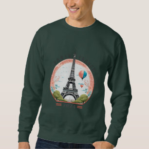 Paris France 2024 Sweatshirts masculins, Paris Fra
