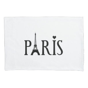 Paris, france and Graphic Art Pillowcase