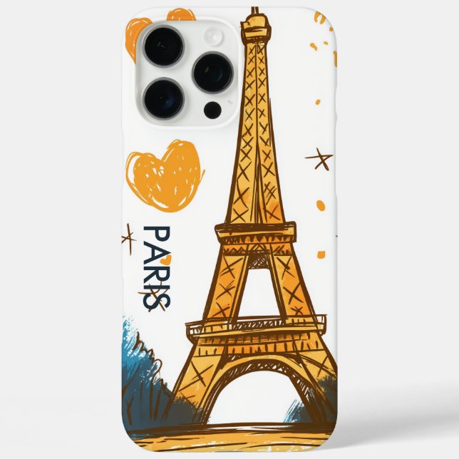 Paris France Case-Mate iPhone Case (Back)