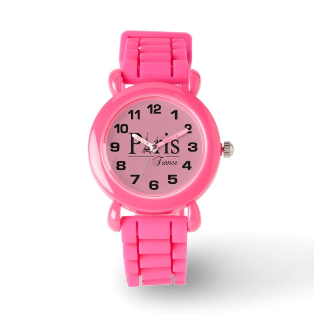 Paris France custom watches (Front)