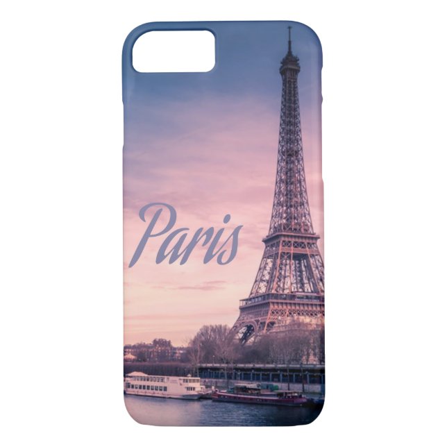 Paris France eiffel tower Case-Mate iPhone Case (Back)