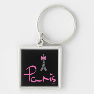 Paris,-France, Eiffel Tower, French Keychain