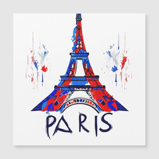 Paris France Eiffel Tower Gift (Front)