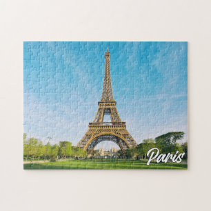 Paris, France Eiffel Tower Jigsaw Puzzle
