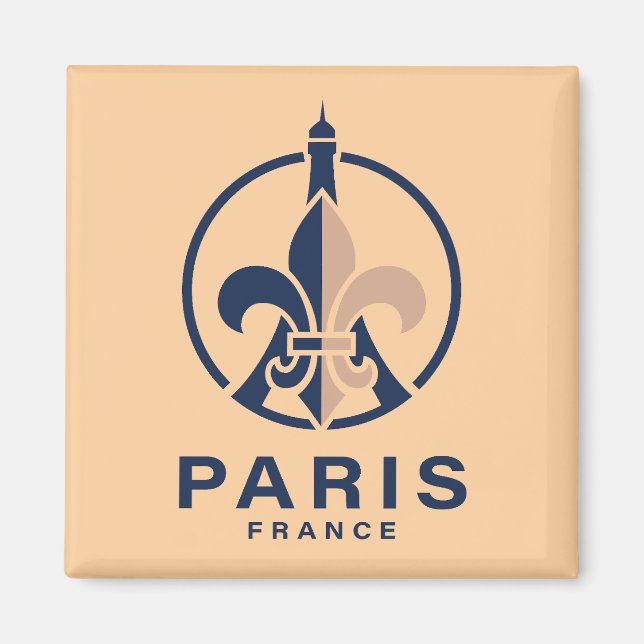 Paris France Europe Magnet (Front)