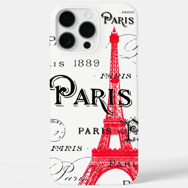 Paris France Gifts and Souvenirs Case-Mate iPhone Case (Back)