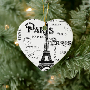 Paris France Gifts and Souvenirs Ceramic Ornament