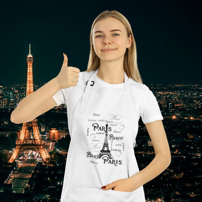Paris France Gifts and Souvenirs Standard Apron (Creator Uploaded)