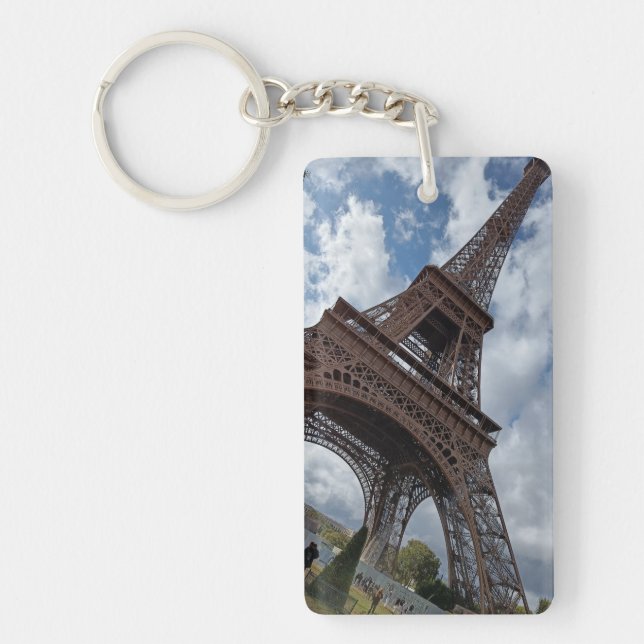 Paris, France key-chain Eiffel Tower Keychain (Front)