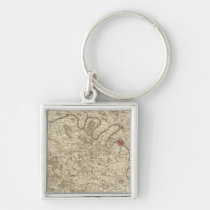 Paris France Keychain