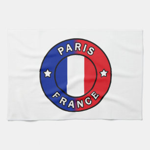 Paris France Kitchen Towel