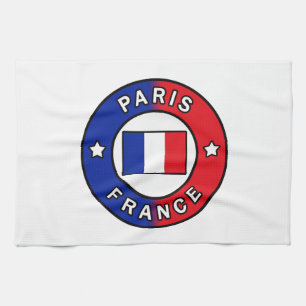 Paris France Kitchen Towel