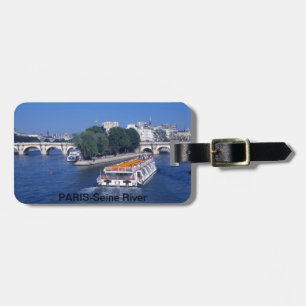 Paris France Luggage Tag