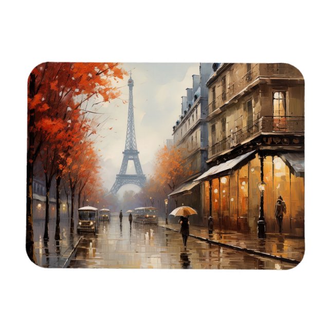 Paris France Magnet (Horizontal)