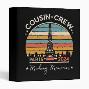Paris France Making Memories 2024 Binder