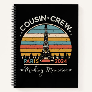 Paris France Making Memories 2024 Notebook