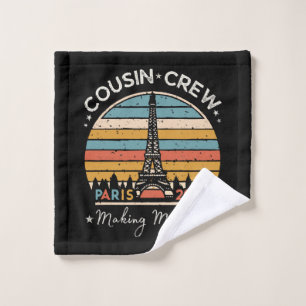 Paris France Making Memories 2024 Wash Cloth
