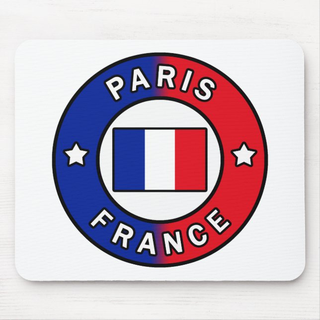 Paris France Mouse Pad (Front)