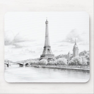 Paris France Mouse Pad