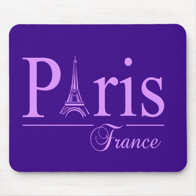 Paris France mousepad (Front)