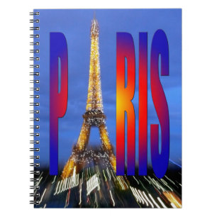 Paris France Notebook