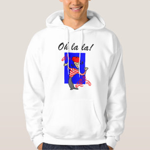 Paris France Parisian Oh la la Hoodie