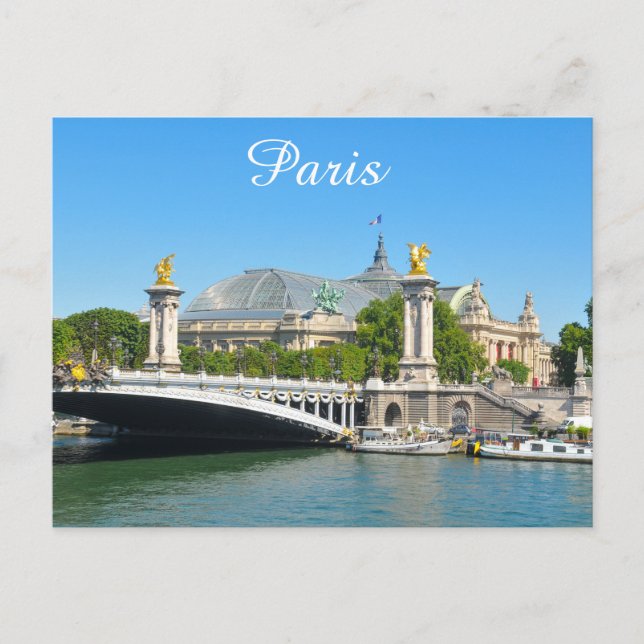 Paris, France Postcard (Front)
