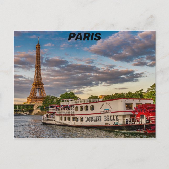 Paris - France Postcard (Front)