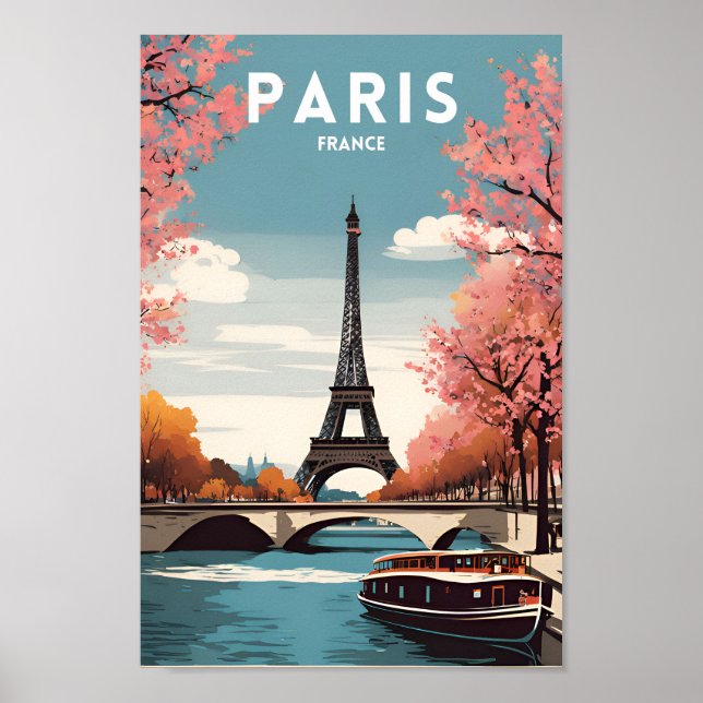 Paris France Poster (Front)