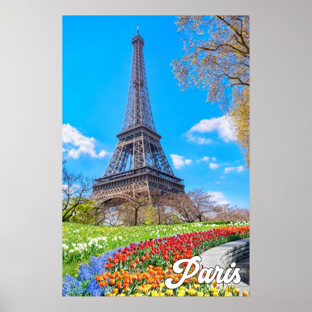 Paris, France Poster (Front)