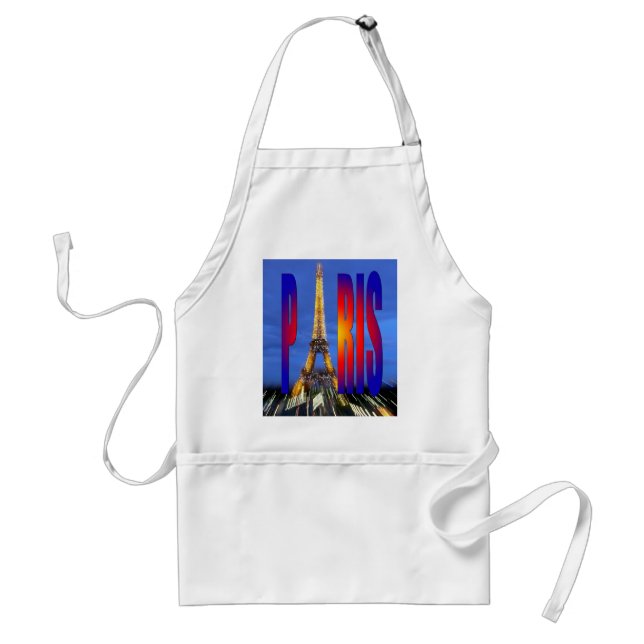 Paris France Standard Apron (Front)