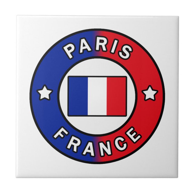 Paris France Tile (Front)
