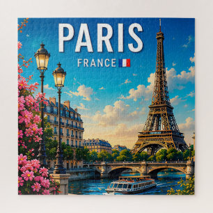 Paris France Timeless City of Light Jigsaw Puzzle
