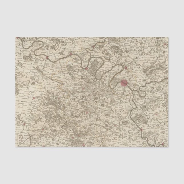 Paris France Tissue Paper (Front)