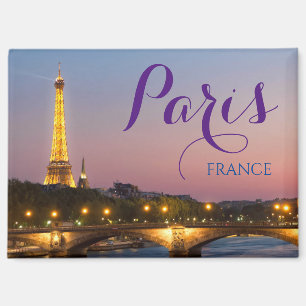 Paris France Tour Eiffel Magnet de Voyage