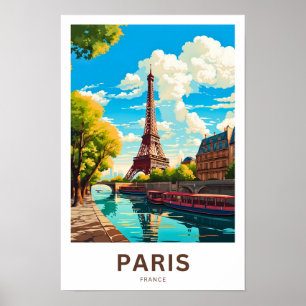 Paris France Travel Print