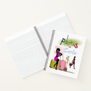 Paris France Vacation Notebook