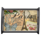 Paris France Vintage Travel Colourful Artwork