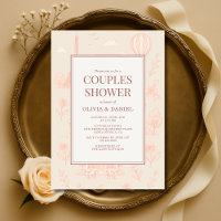 Paris French Toile Couples Shower