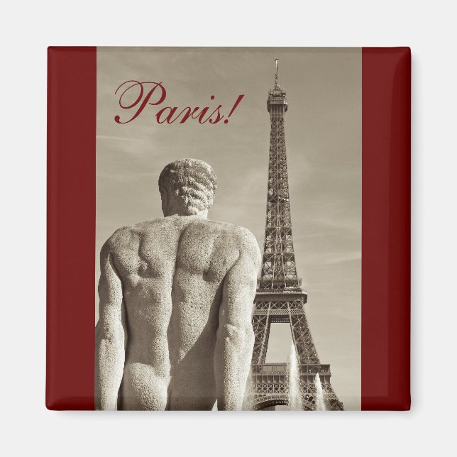 Paris ~ Fridge Magnet (Front)