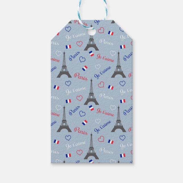 Paris Gift Tags (Front)
