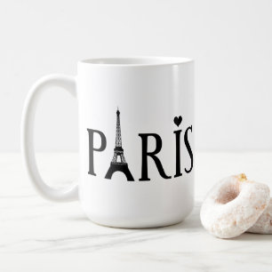 Paris - Graphic Art Coffee Mug