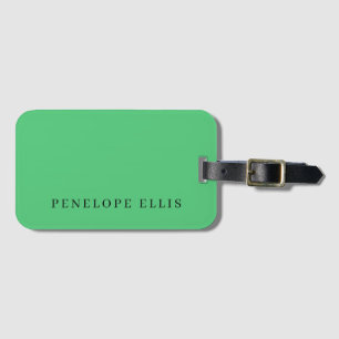 Paris Green Unique Original Classical Professional Luggage Tag