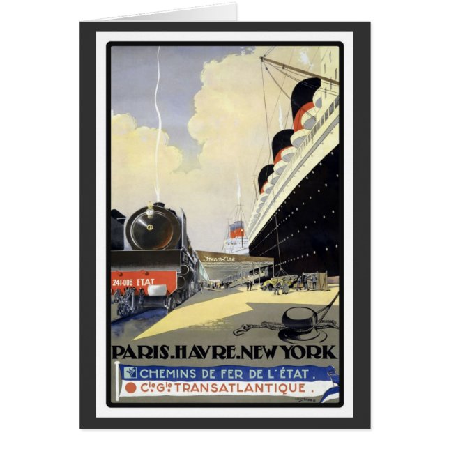 Paris Havre New York (Front)
