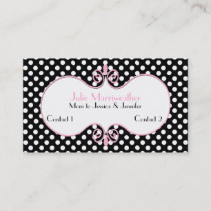 Paris High Fashion Mommy Calling Card
