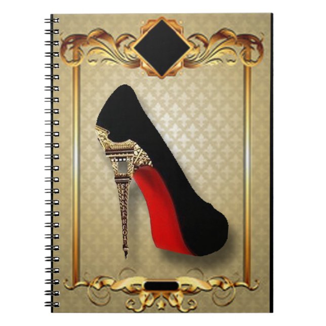 Paris High Heel Notebook (Front)