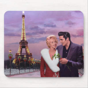 Paris Holiday Mouse Pad